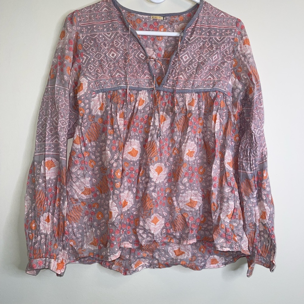 MATTA Floral Patterned Women's Top